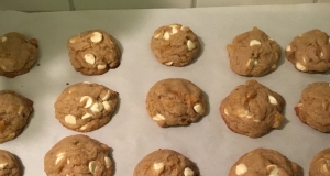 Apricot and White Chip Cookies with Almonds