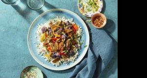 Orange Vegetable Beef Stir-Fry