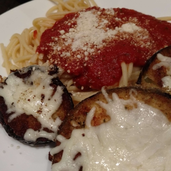 Quick Eggplant Parmesan