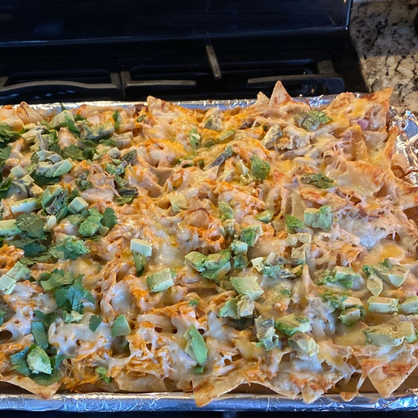 Buffalo Chicken Nachos
