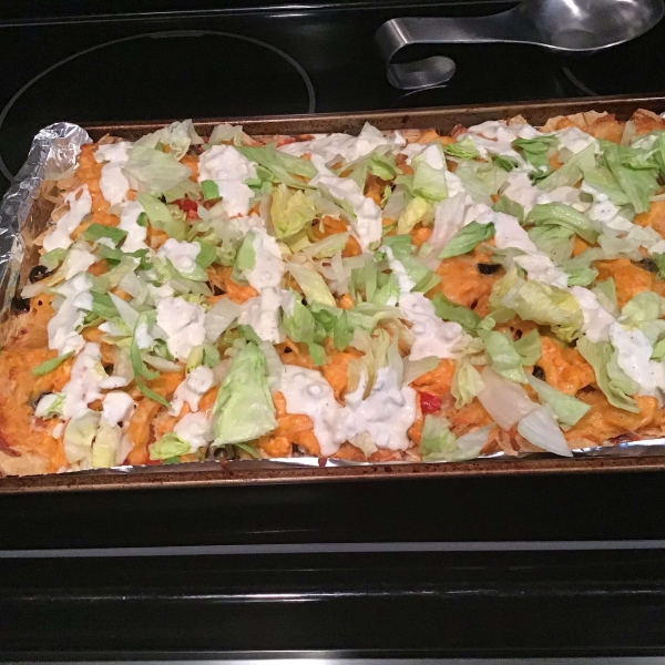 Buffalo Chicken Nachos