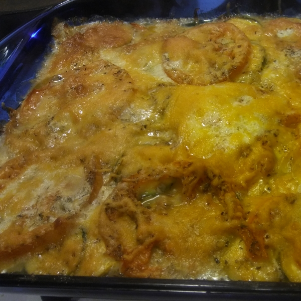 Squash and Zucchini Casserole