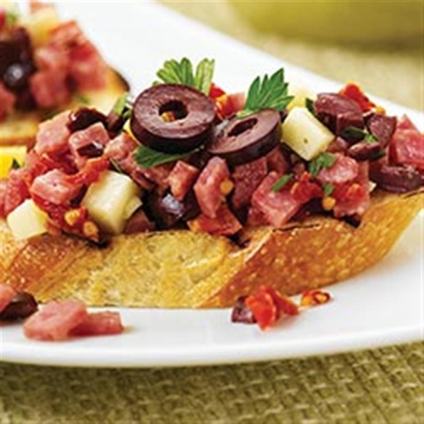 Margherita® Sun-Dried Tomato and Salami Bruschetta
