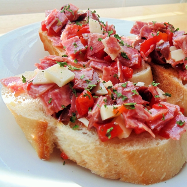 Margherita® Sun-Dried Tomato and Salami Bruschetta