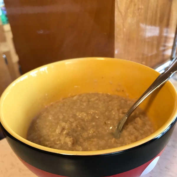 Maple and Brown Sugar Oatmeal