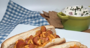 Baked Hot Dog Sandwiches