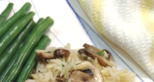 Instant Pot® Rice and Orzo Pilaf with Mushrooms