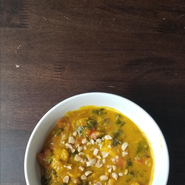 West African-Style Peanut Stew with Chicken