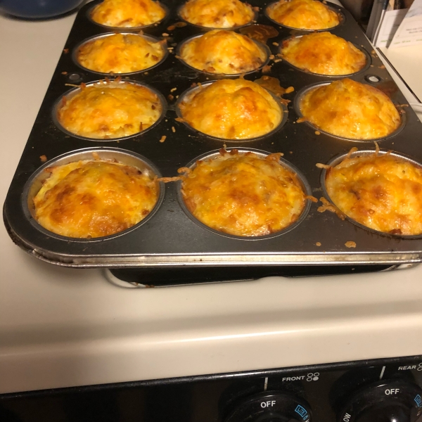 Cheesy Hash Brown Cups