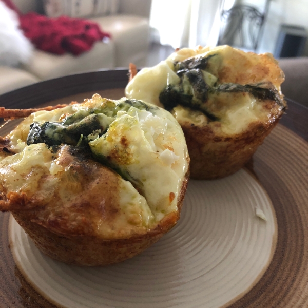 Cheesy Hash Brown Cups