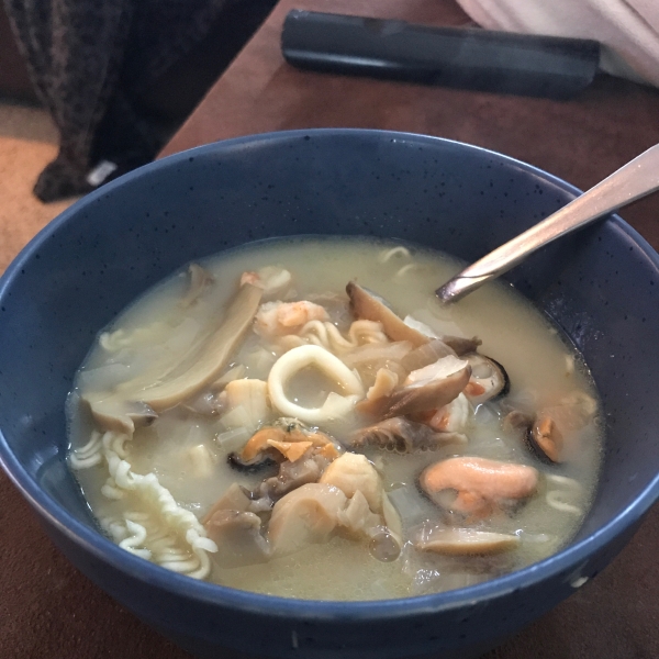 Super Hot and Sour Shrimp Soup