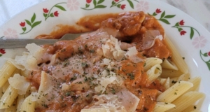Penne and Vodka Sauce