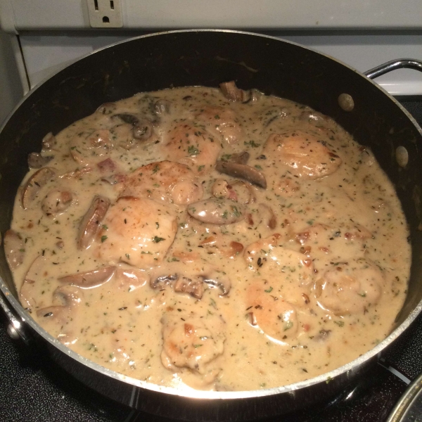 Bacon Mushroom Chicken