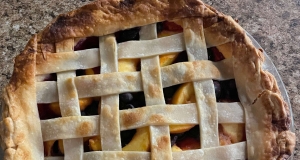 Cherry Berry Peach Pie