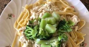 Lemon Chicken & Broccoli Alfredo