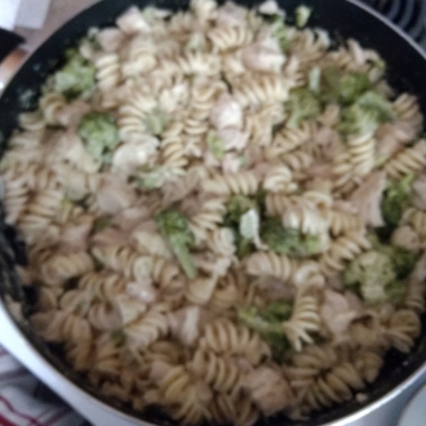 Lemon Chicken & Broccoli Alfredo