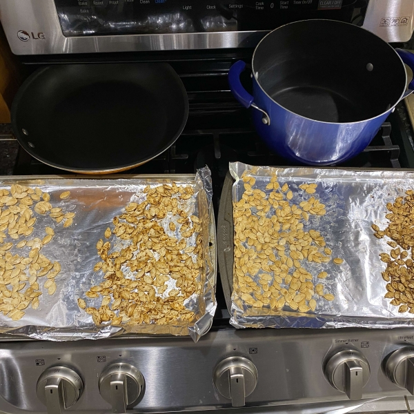 Savory Toasted Pumpkin Seeds