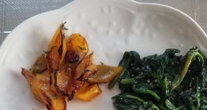 Halibut with Creamy Garlic and Herb Sauce