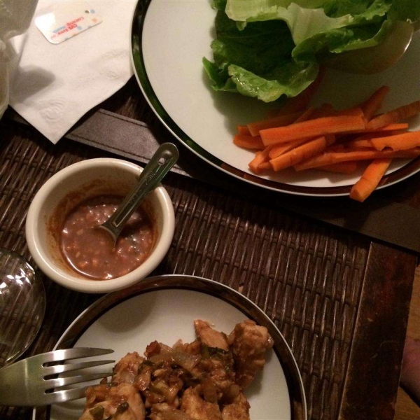My Thai Chicken Wraps