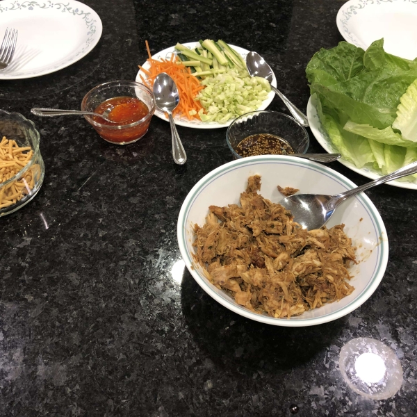 My Thai Chicken Wraps