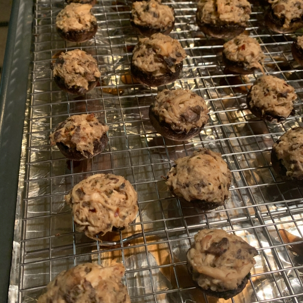 Chicken-Stuffed Mushrooms