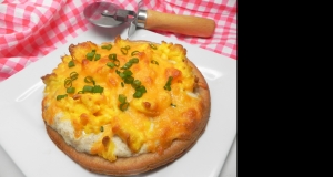 Biscuits and Sausage Gravy Breakfast Pizza