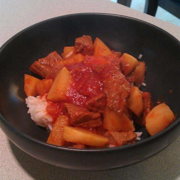 Turnip Stew-Arabic Style