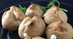 Savory Vegetarian Cream Puffs