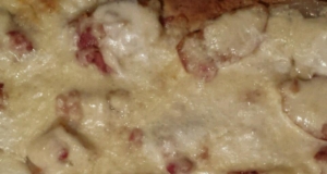 Potato Bacon Pizza