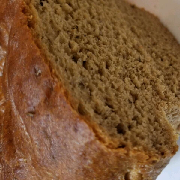 Caraway Rye Bread (for the bread machine)