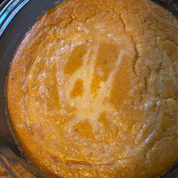Baked Indian Pudding With Maple Syrup