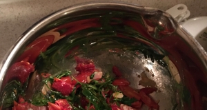 Jen's Tomato Arugula Bruschetta