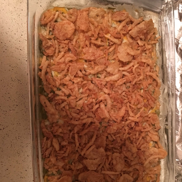 Cheesy Green Bean Casserole