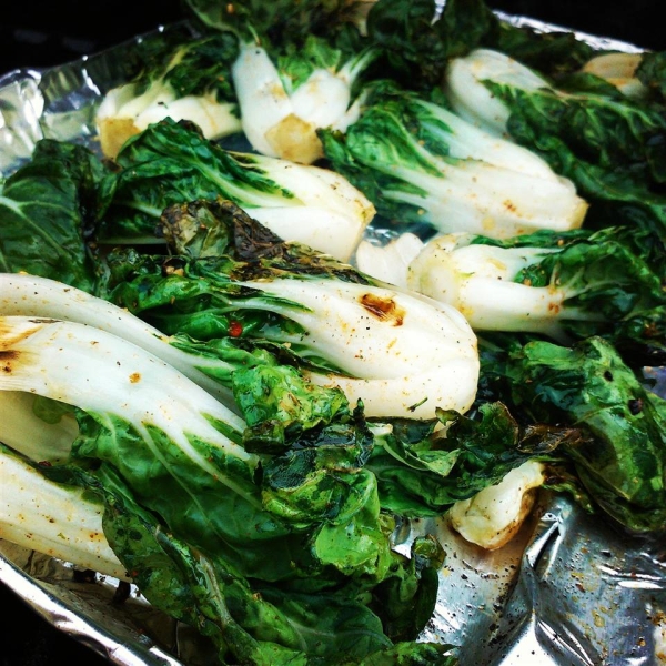 Grilled Bok Choy