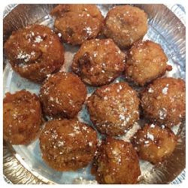 Deep-Fried Apple and Brie Bites