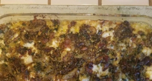 Macaroni and Cheese with Caramelized Onions and Bacon