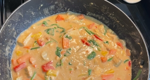 Tofu Stir-Fry with Peanut Sauce (Vegan)