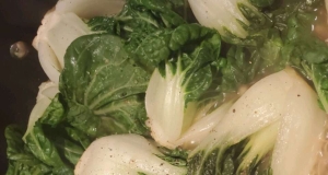 Baby Bok Choy with Garlic