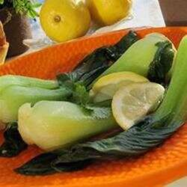 Baby Bok Choy with Garlic