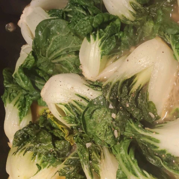 Baby Bok Choy with Garlic