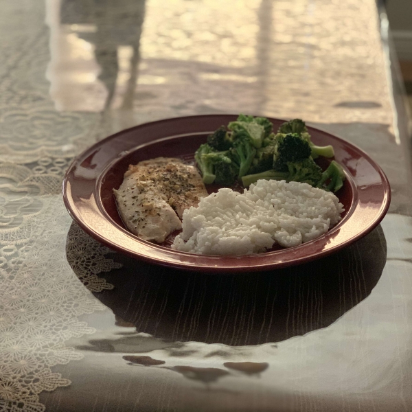 Lemon Garlic Tilapia
