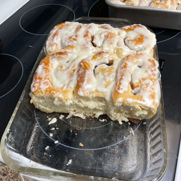 Cake Mix Cinnamon Rolls