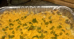 Twice-Baked Potato Casserole with Bacon