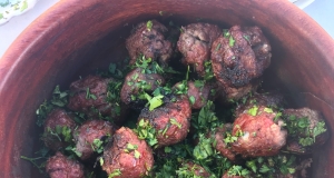 Lemongrass Ground Beef Skewers