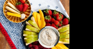 Healthy Peanut Butter Fruit Dip