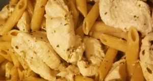 Penne with Chicken and Pesto