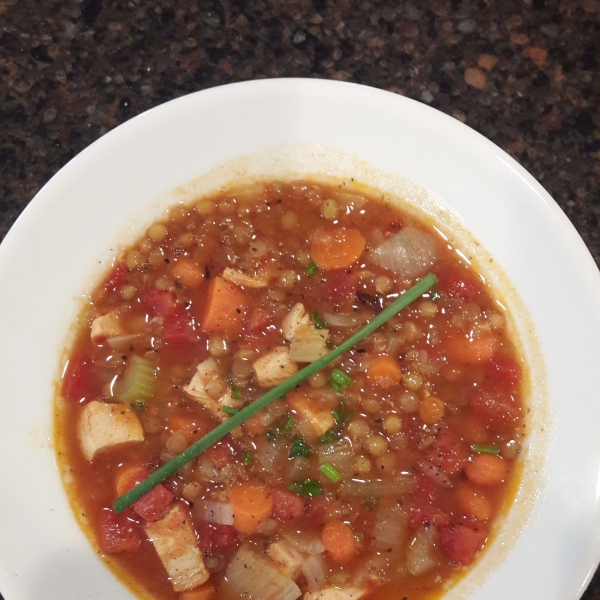 Chicken and Lentils
