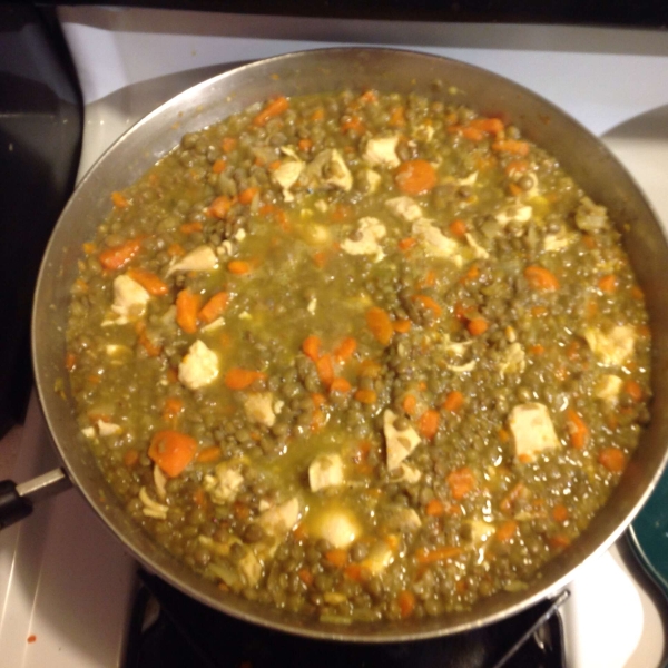 Chicken and Lentils