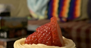 Chocolate-Dipped Strawberry Cupcakes