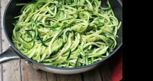 Quick and Easy Zucchini Noodles